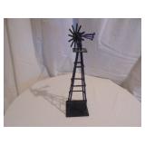 Metal Wind Mill Decor