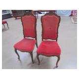 Vintage Dining Chairs, Set of 2