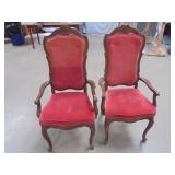 Vintage Captains Dining Chairs, Set of 2