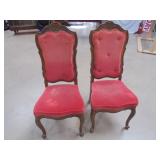 Vintage Dining Chairs, Set of 2