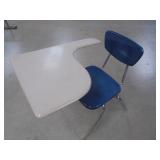 Virco mid century school desk / chair