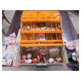 Tackle box w/ misc tackle