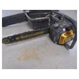 McCulloch 3516 chain saw