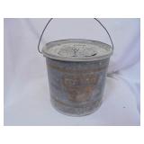 Metal minnow bucket