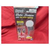 Regent motion activated globe lantern