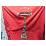 Ornate vintage ashtray stand