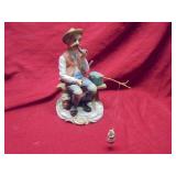 Fishing Figurine