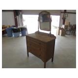Antique dresser with mirror