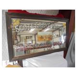 Scots Greys Wisky Mirror Wall Hanging