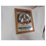 Samuel Adams Mirrored Wall Hanging