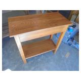 Occassional Table with Slide Through Drawer