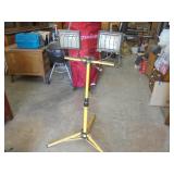 Double Work Light on Stand