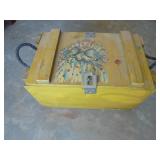 Hand Painted Ammo Box