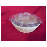 Anchor Hocking Round Covered Dish with Lid