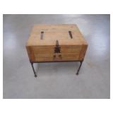 Wood & Metal Occassional Table