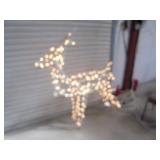 Lighted Outdoor Reindeer decor