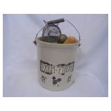 Crock and Old Utensils