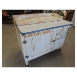 Vintage Hoosier cabinet bottom