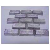 10 lbs of lead ingots