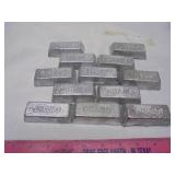10 lbs lead ingots