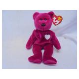 TY Beanie Babby (Valentina) w/ case