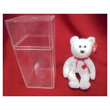 TY Beani Baby (Valentina) w / case