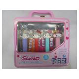 Hello Kitty & My Melody PEZ in metal box