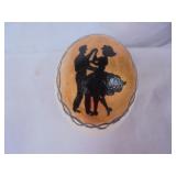 Hand Painted Ostrich Egg