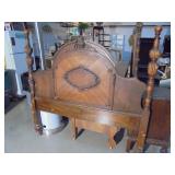 Antique Full Size Head and Foot Board