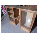 Rustic wooden cabinet