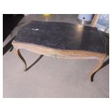 Marble top occasional table