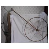 Vintage measuring wheel