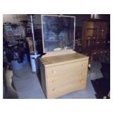 3 drawer dresser w / mirror