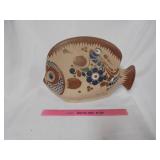 Pottery Fish Decor