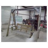 Wooden Outdoor Swing