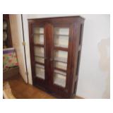 Antique 5 shelf cabinet