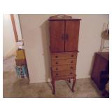 Standing Jewelry Armoir