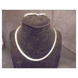 22" necklace marked 925 Italy