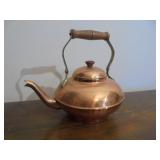 Copper tea pot