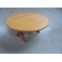 Small Wooden Round Table