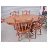 Dining table with chairs