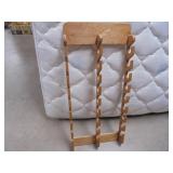 Wooden Hanging Cap Rack