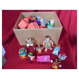 Lot of Vintage Kids Meal Toys