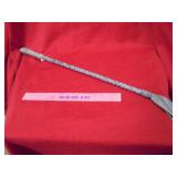 Leather wrapped horse crop