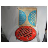 Vintage Chinese Checker/Cherkers Set