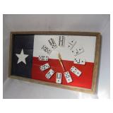 Texas Domino Clock