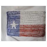 Barbed Wire Flag Decor