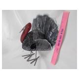 Metal Turkey Decor