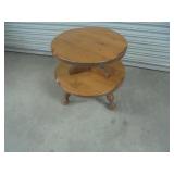 2 Tiered Round Table