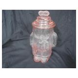 Planter Peanute Jar, Pink